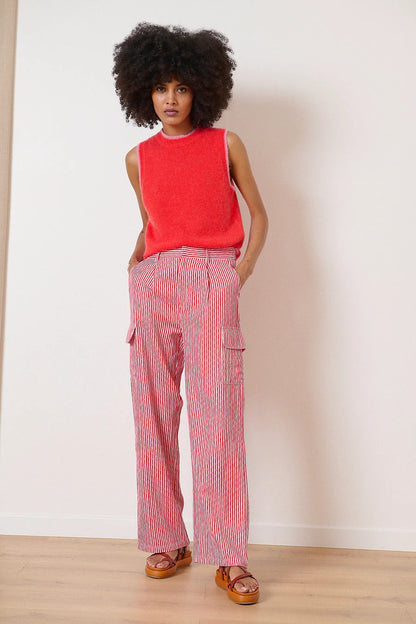 Pull VIOLAINE rouge