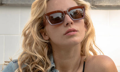Lunettes de soleil ROSIE curcuma