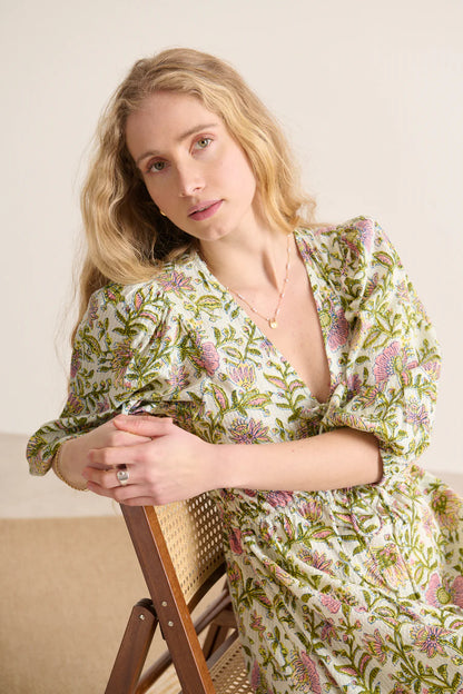 Robe VANINA kaki