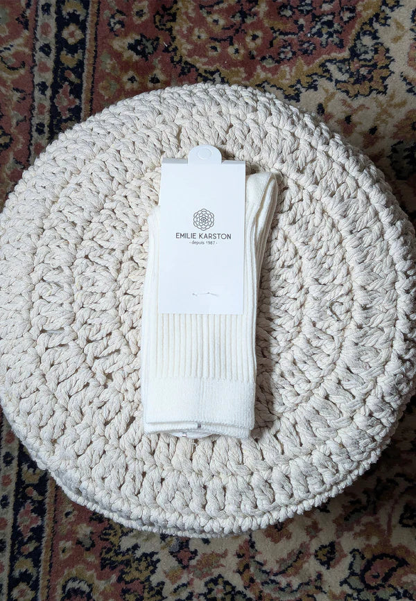 Chaussettes PALO écrues