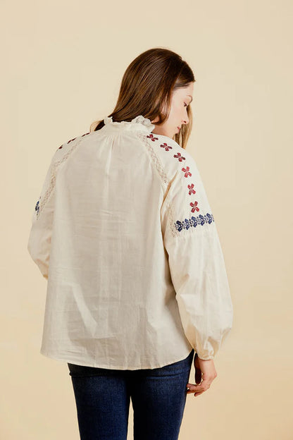 Chemisier SERVANE écru