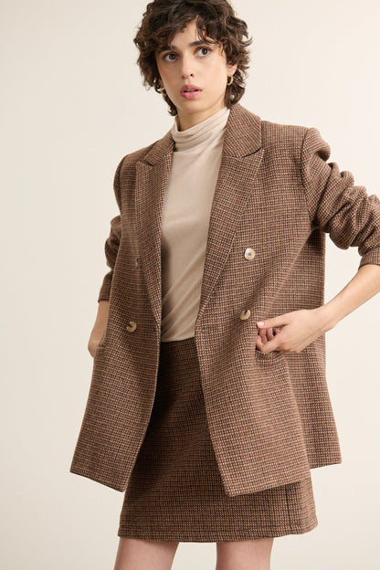 Jupe BOWEN marron