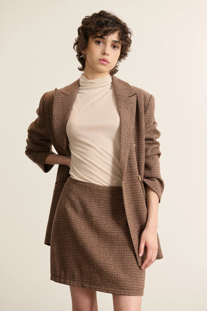 Jupe BOWEN marron