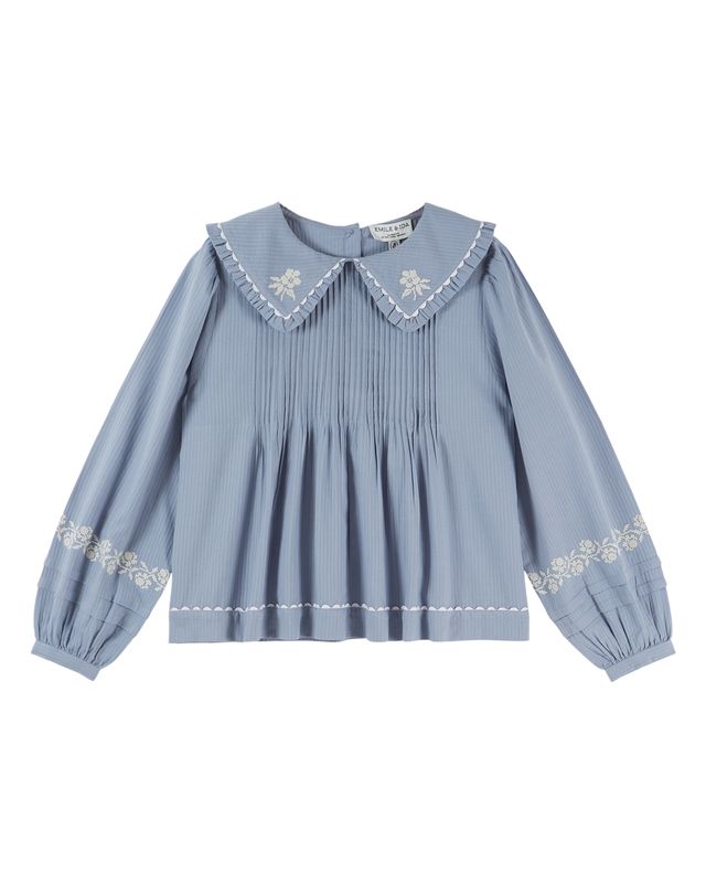 Blouse ELENA bleu