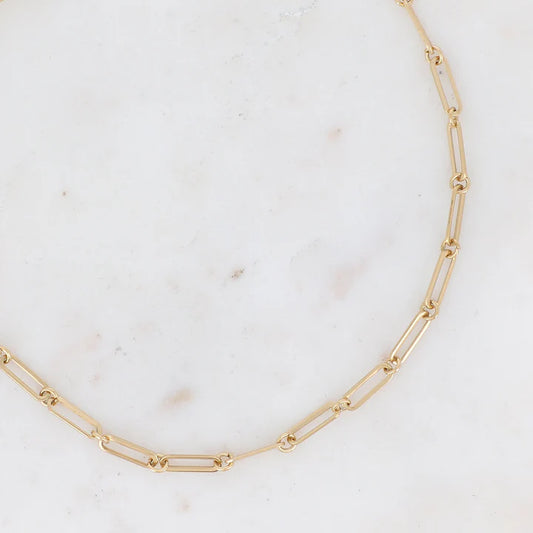 Collier NIX mailles ovales/rondes