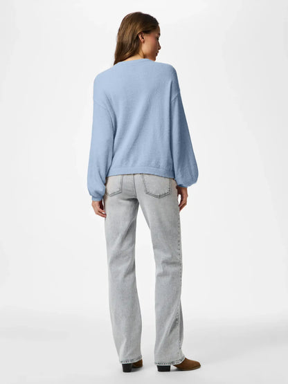 Cardigan NAOMI bleu ciel