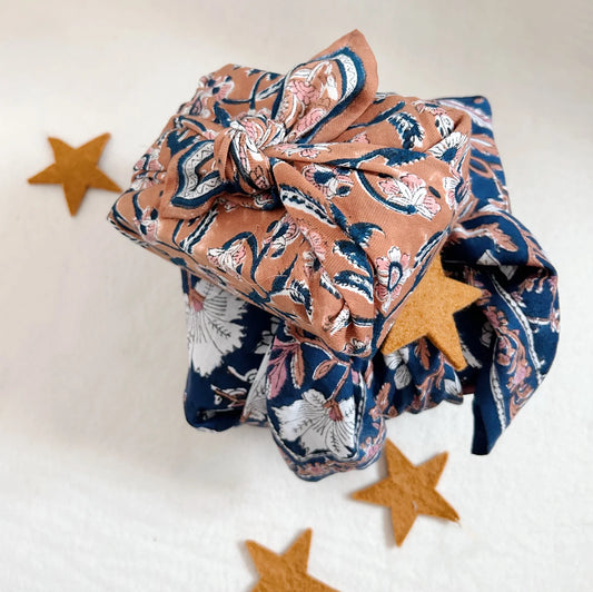 Foulard DELHI abricot