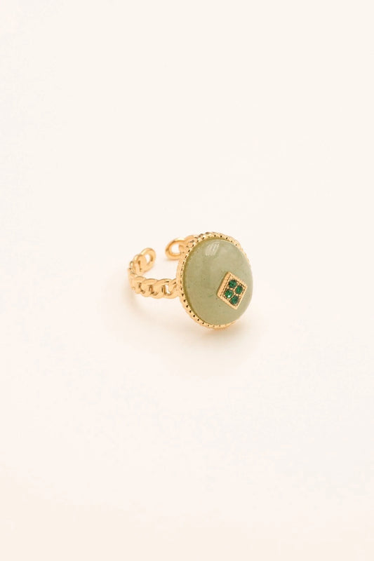 Bague MAAYAN verte
