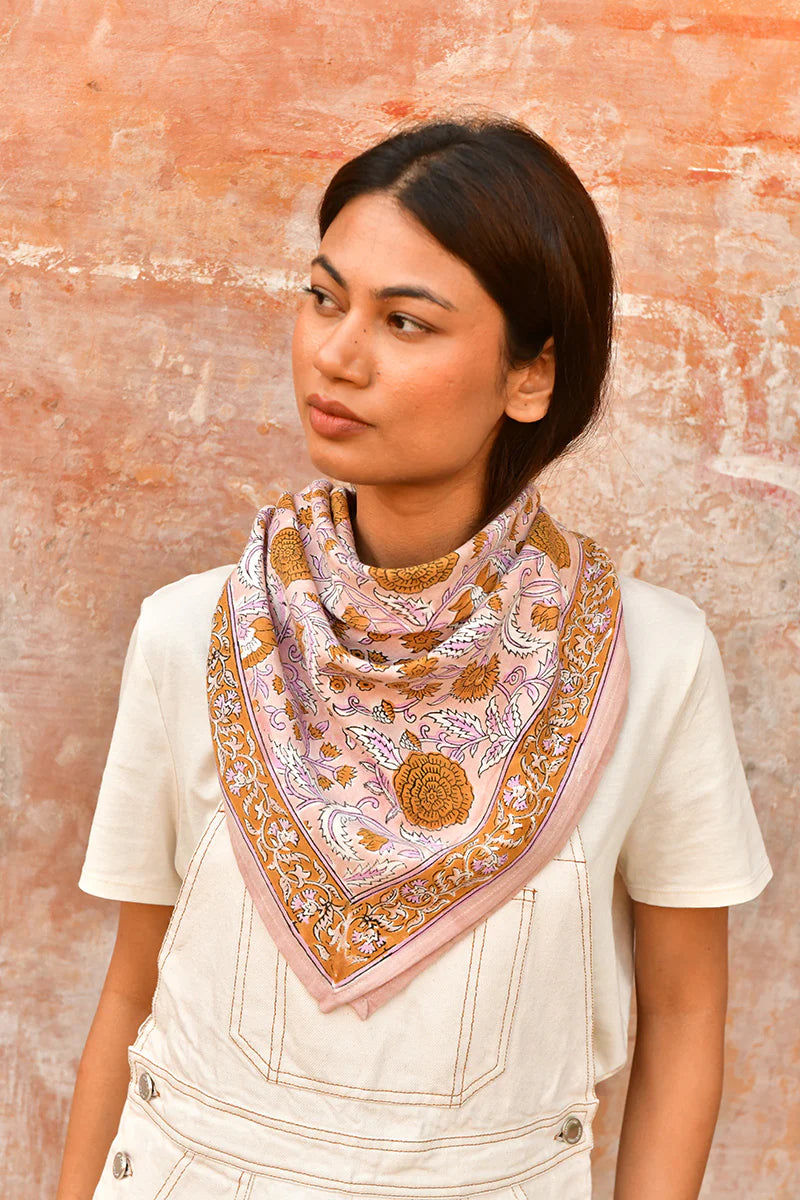 Foulard N°112 Rose