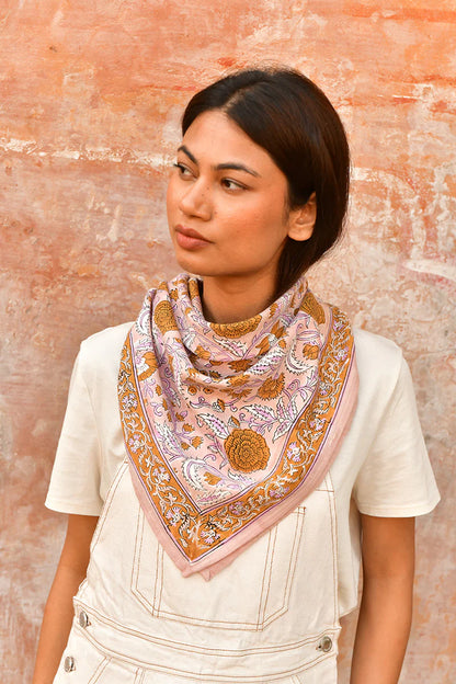 Foulard N°112 Rose