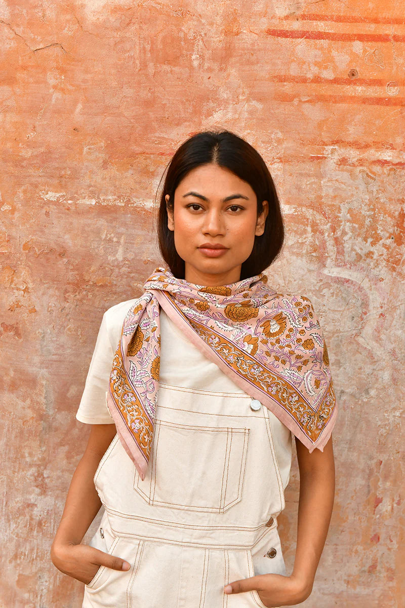 Foulard N°112 Rose