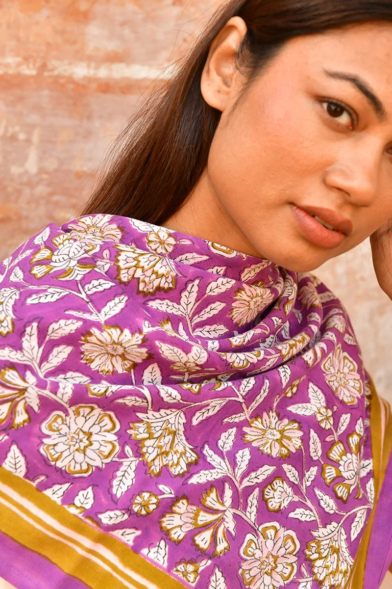 Foulard CARTHAGE violet