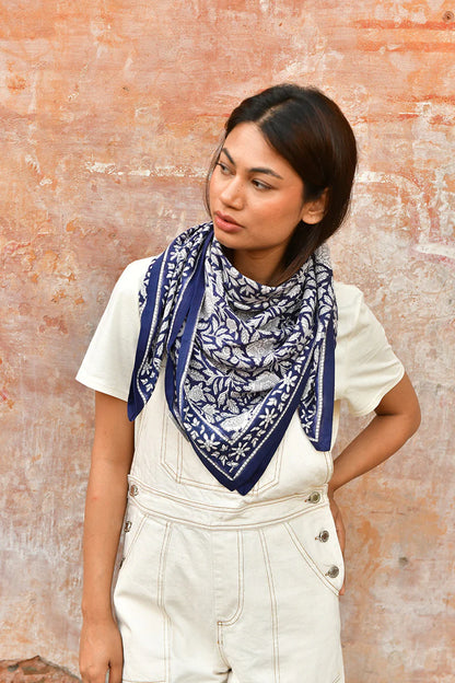 Foulard ANTIOCHE bleu