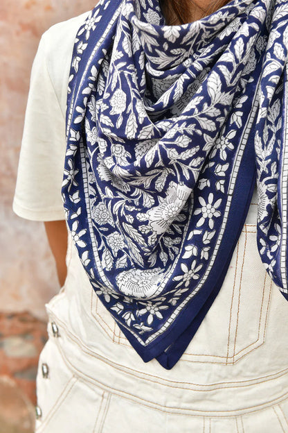 Foulard ANTIOCHE bleu