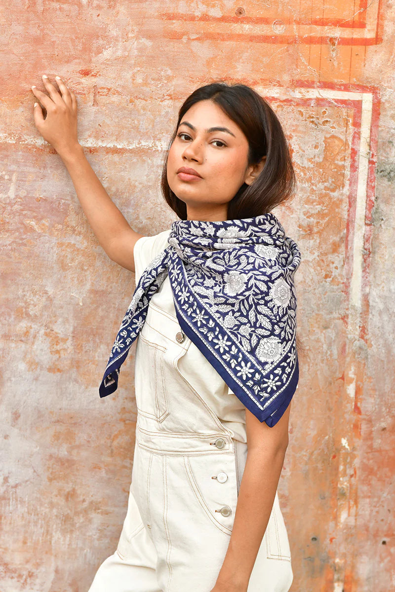 Foulard ANTIOCHE bleu