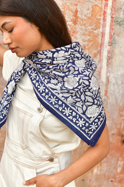 Foulard ANTIOCHE bleu