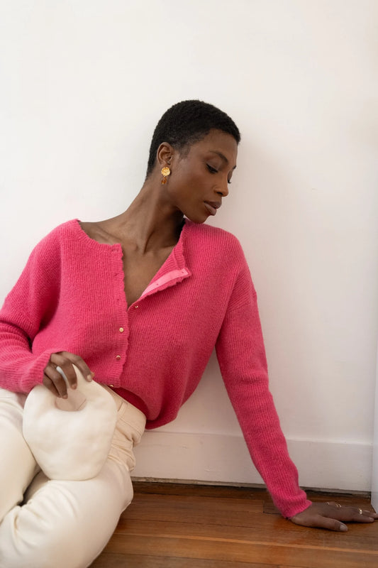 Gilet ROSALIE bonbon
