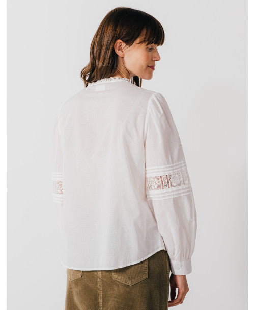 Chemise ADÈLE blanche