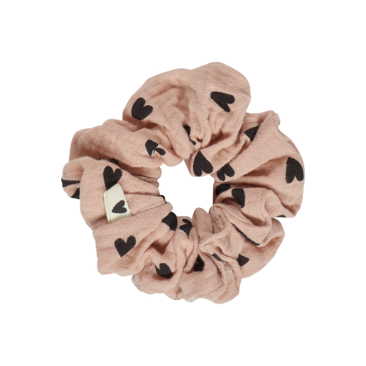 Chouchou COEURS rose