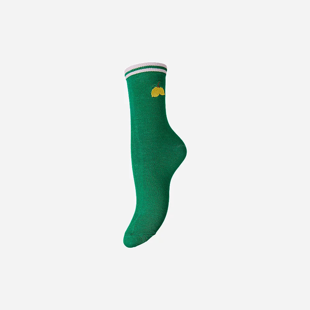 Chaussettes GALE vertes citrons