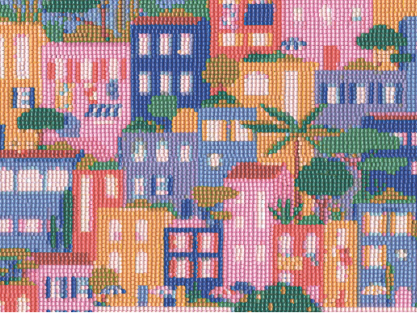 Coffret Petit Diamond MAISONS COLORÉES