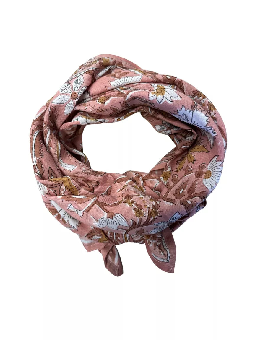 Foulard DELHI blush