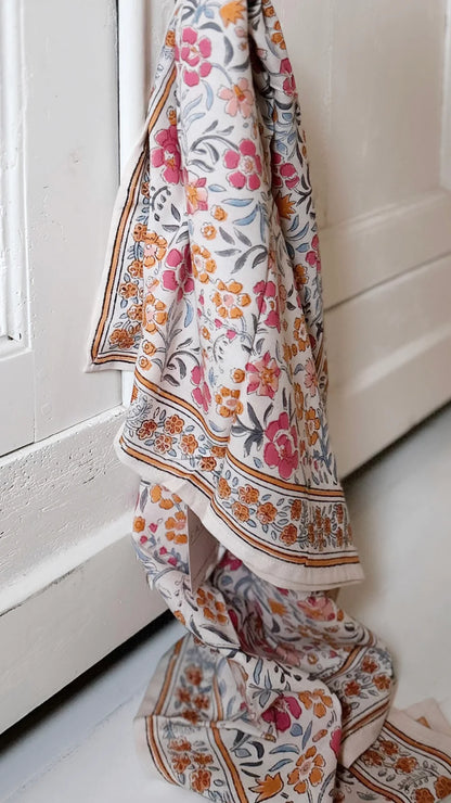 Foulard DELHI azur