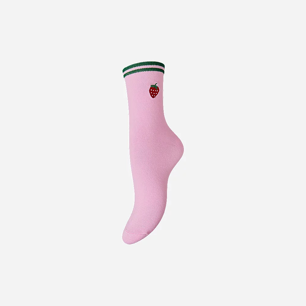 Chaussettes GALE roses fraises