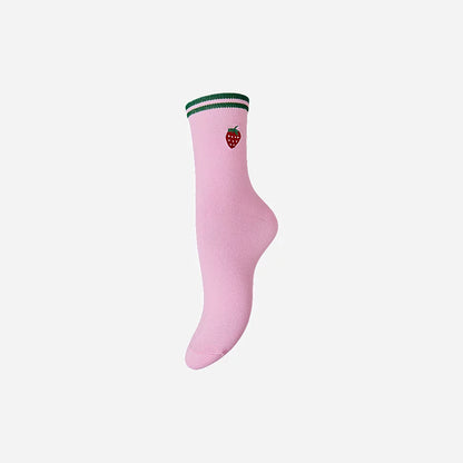 Chaussettes GALE roses fraises
