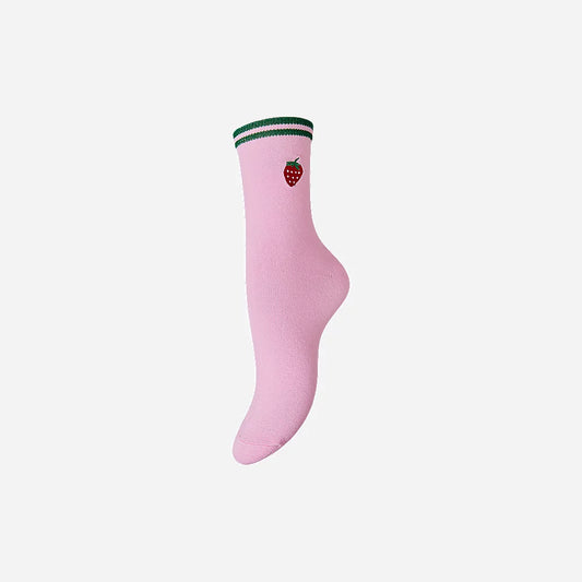 Chaussettes GALE roses fraises
