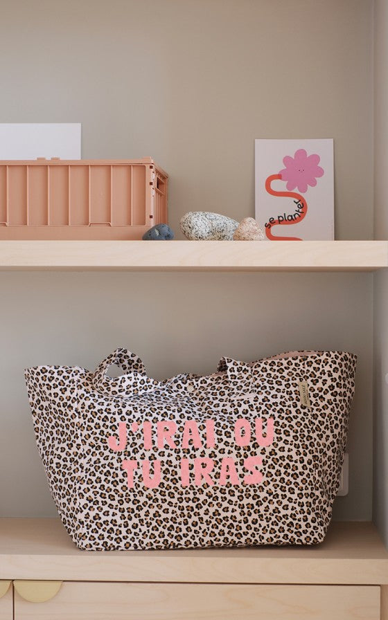 Cabas "J'irai où tu iras" léo