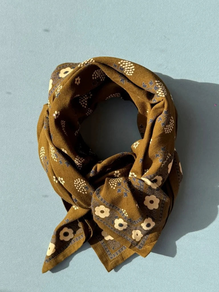 Foulard ANASTASE kaki