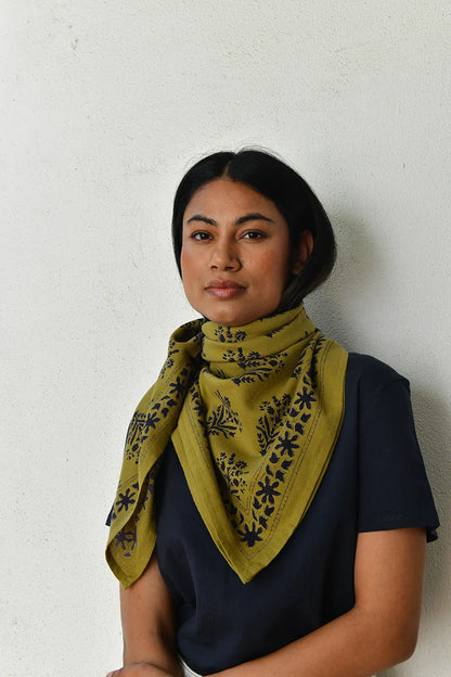 Foulard GALATIE vert