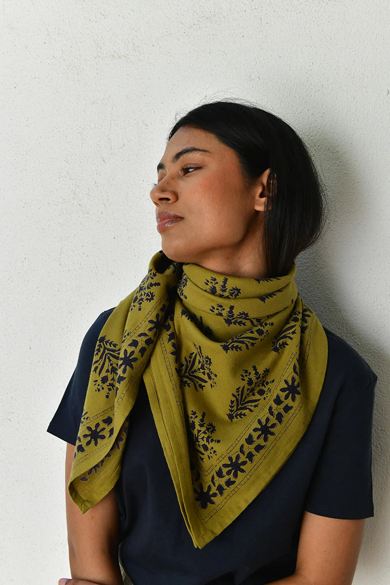 Foulard GALATIE vert