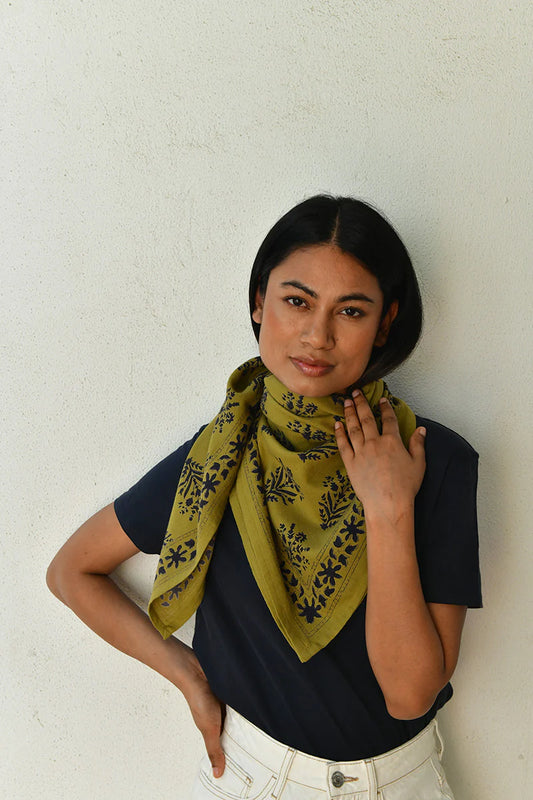 Foulard GALATIE vert