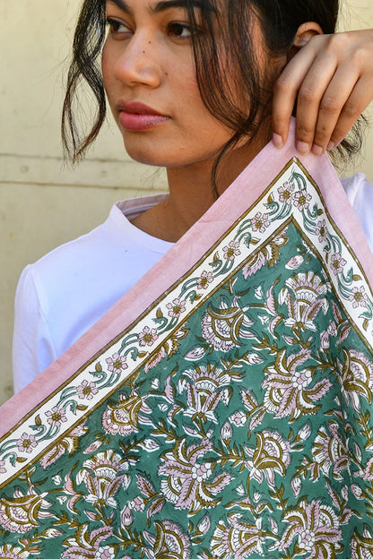Foulard TOTILA vert