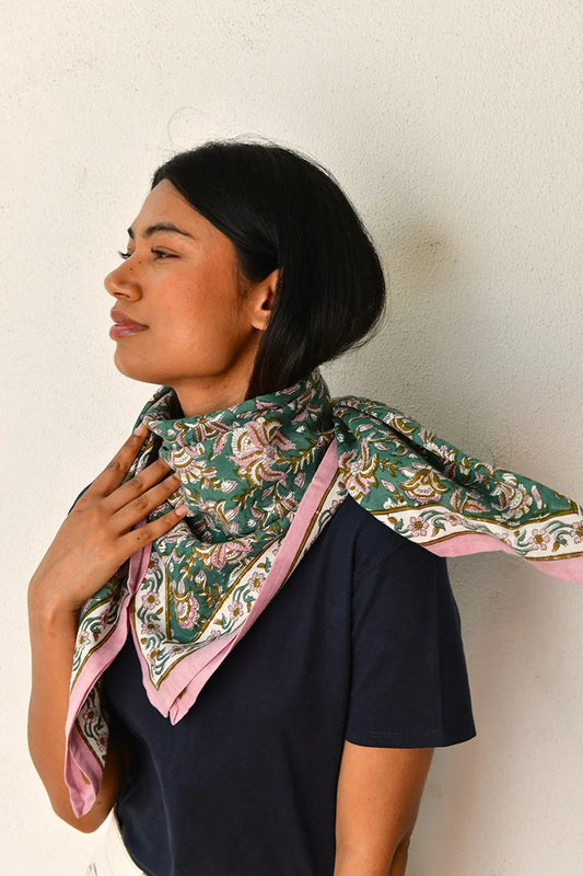 Foulard TOTILA vert