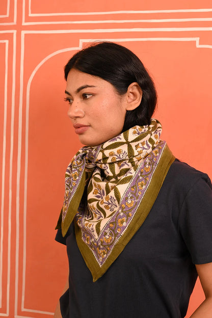 Foulard ZÉNON vert