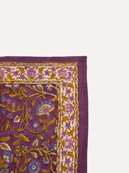 Petit foulard HALICARNASSE prune