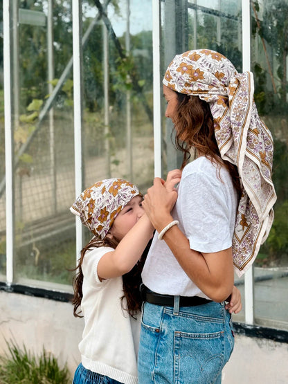 Petit foulard AGRA mocha