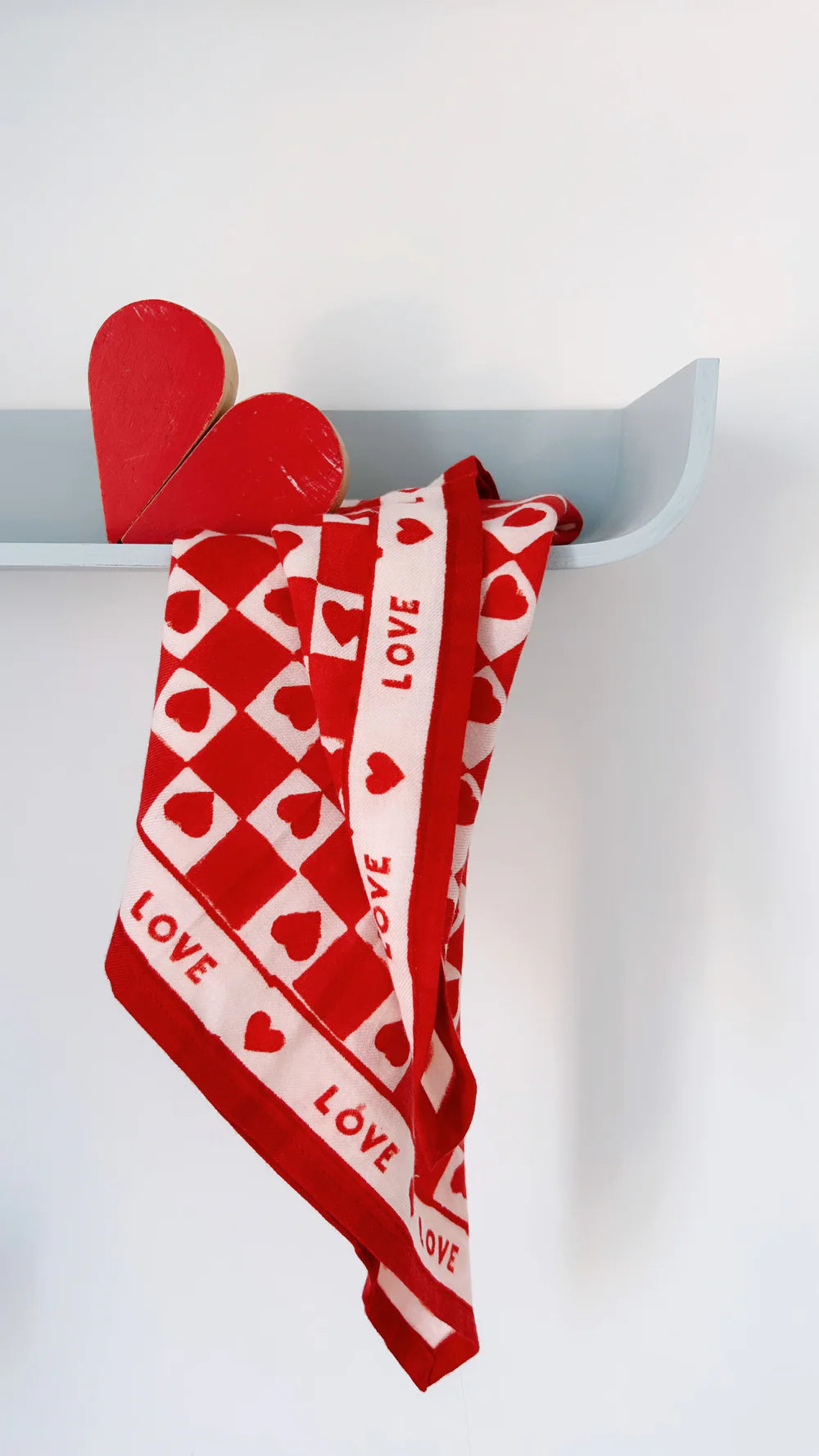 Foulard GABRIEL Coeur Rubis