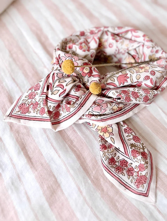 Petit foulard DELHI blé