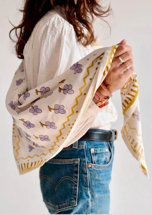 Foulard BLOOM purple