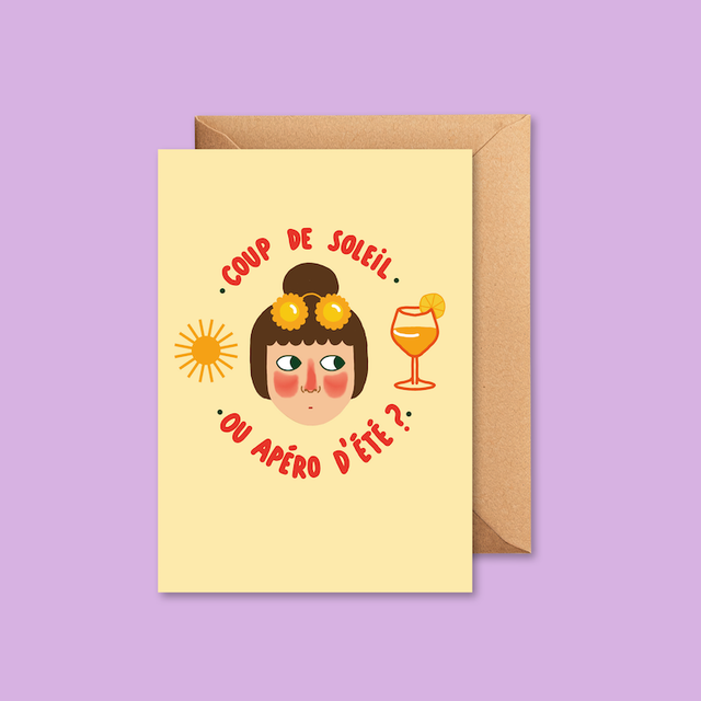 Carte COUP DE SOLEIL