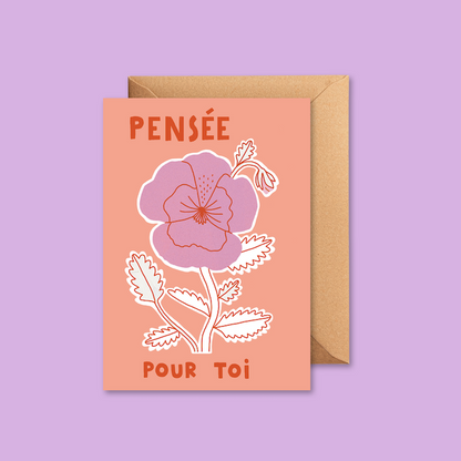 Carte PENSÉE