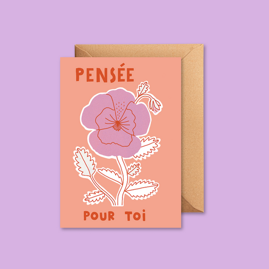 Carte PENSÉE