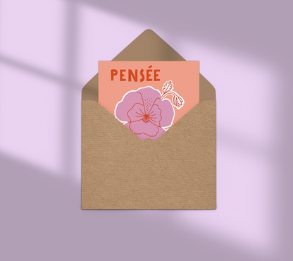 Carte PENSÉE