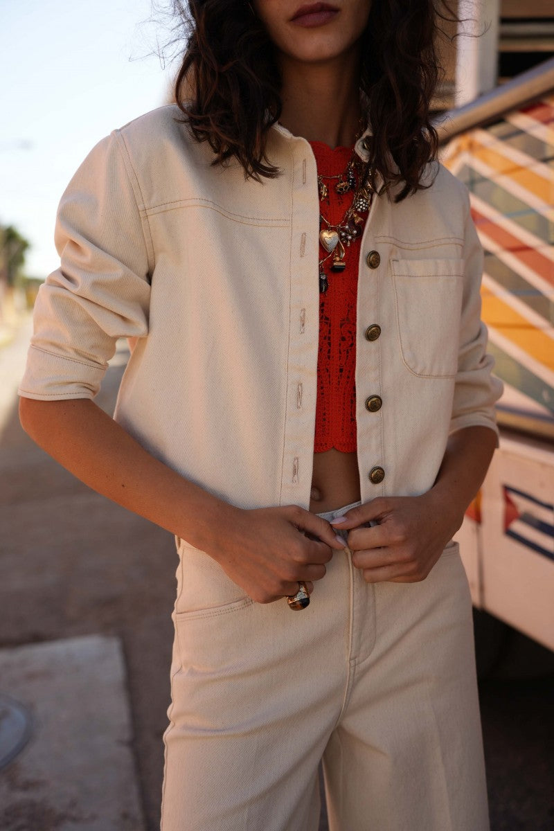 Jeans BASILE naturel