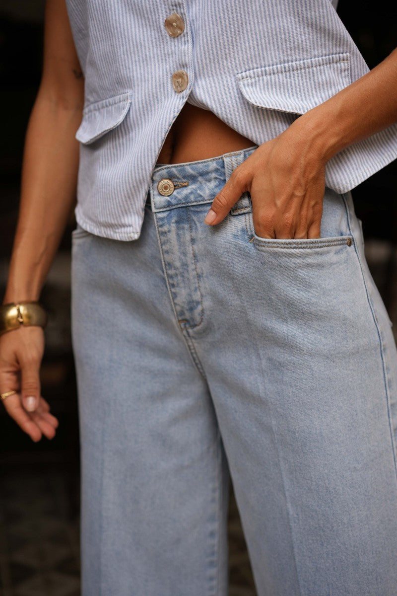 Jeans BASILE denim clair