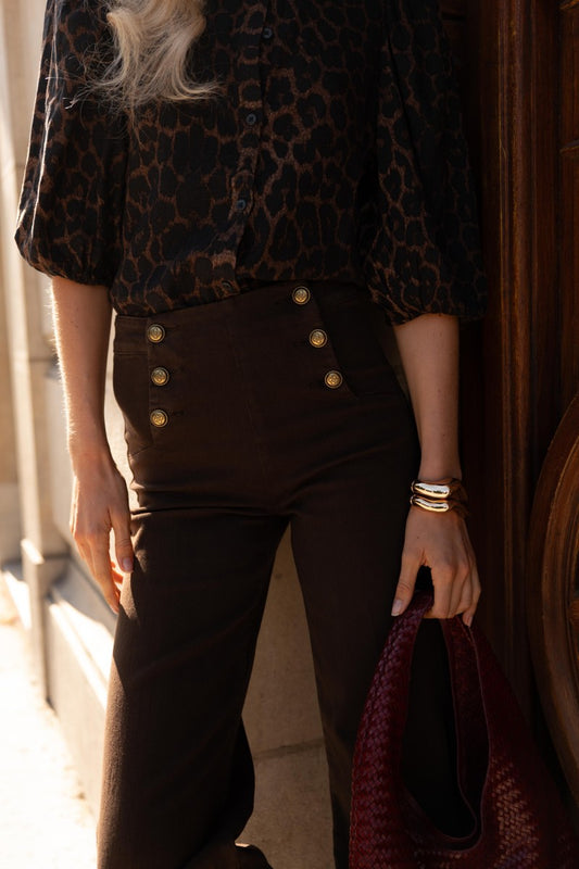Jeans VICTORINE chocolat